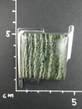 Silberauge (Serpentin) Kettenanhänger